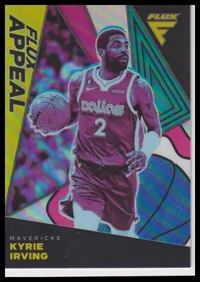 2022-23 Panini Flux #3 Kyrie Irving Flux Appeal Silver Dallas Mavericks • $2.45