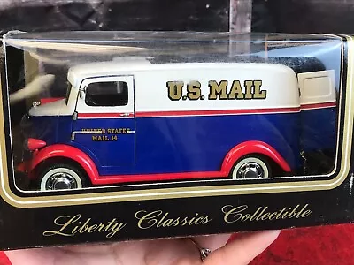 NIB Diecast Liberty Classics U.S. Mail USPS 1938 STUDEBAKER PANEL VAN 1:24 • $31.20