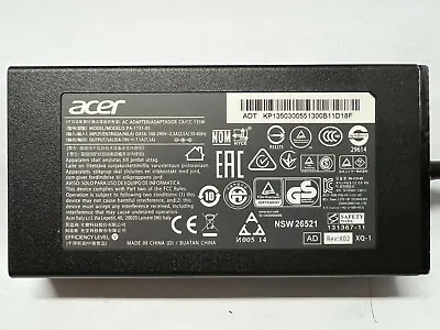 Acer ADP-135KB T 135W Ac Adapter PA-1131-05 5.5mm Purple Tip For Acer Aspire • $41.99