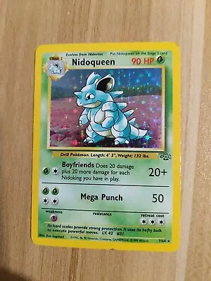 $10.80 • Buy Pokémon TCG Nidoqueen Jungle 7/64 Holo Unlimited Holo Rare