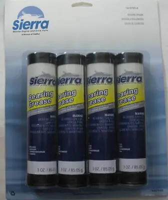 Sierra 18-9700-4 Premium Marine Bearing Grease 3 Oz. 4CT • $24.33