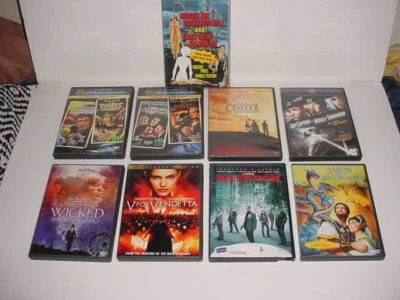 $10 • Buy 9 DVD's Science Fiction And Horror Lot. Inception, V For Vendetta, And More!