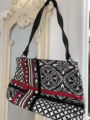 Vera Bradley Barcelona Tote Bag Retired Cross Body Purse Handbag • $40