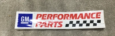 $89.99 • Buy GM Performance Parts PACKAGE OF 25  Original Vintage Racing Decal/Stickers CHEVY