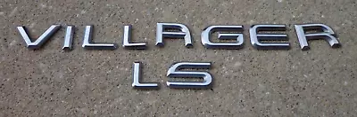 Mercury Villager LS Emblem Letters Badge Decal Logo Symbol OEM Genuine Original • $17.88