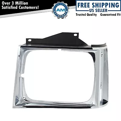 Chrome Headlight Bezel Trim Passenger Side Right RH For Chevy S10 GMC S-15 Truck • $21.23