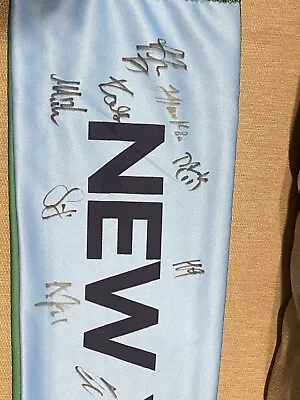 NYCFC Team Autographed-signed Scarf - Talles Magno-Taty Castellanos-Sean Johnson • $179