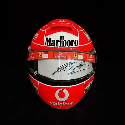 Michael Schumacher Signed Helmet 2004 Ferrari Race Issued Visor 1:1 AS-00938 • $24500