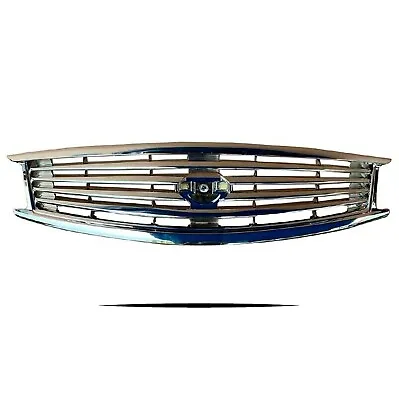 Bumper Upper Grille W/O Emblem Front For Infiniti G25 G37 Sedan 2010 - 2015 • $91