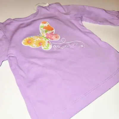 Gymboree 2T Butterfly Blossoms Shirt Fly Away With Me Shirt Vintage NWT  • $14.14