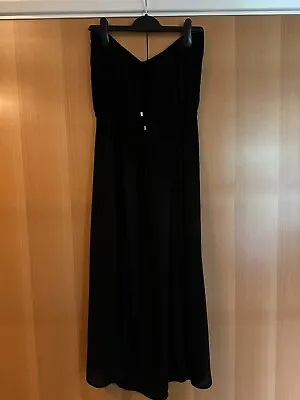 £1.50 • Buy Beautiful Black Bandeau Strapless Dress - L - Peacocks