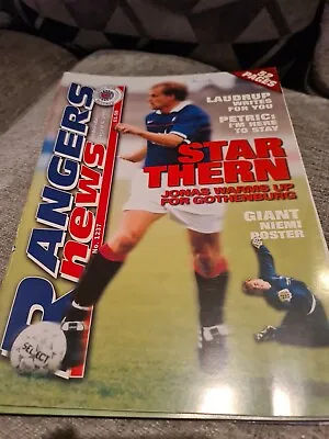 £2 • Buy Rangers News 06/08/1997  Magazine #1237