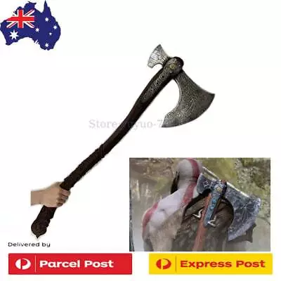 God Of War Kratos Rubber Replica 1:1 Solid Foam Cosplay Prop Leviathan Axe Xmas • $72.99