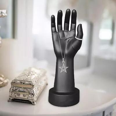 Male Mannequin Hand Black Jewelry Display Stand For Gloves Watch Tabletop • $21.78