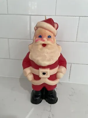 Vintage Gurley Candle Santa Claus Christmas Large Size 8.5” Tall • $17.99