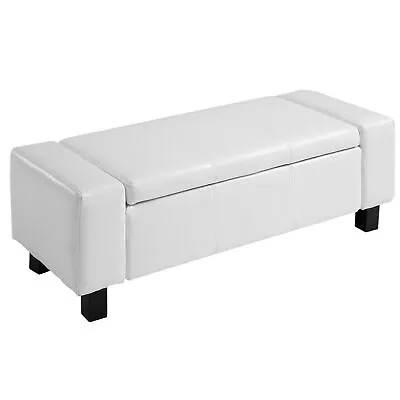 Ottoman Storage Bench Organizer Chest Footstool Living Room Entryway End Of Bed • $106.07