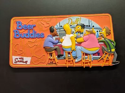 £5.79 • Buy The Simpsons, Beer Buddies, 3D Rubber Door/Wall Plaque, FREE UK POSTAGE