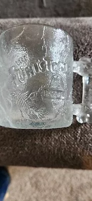 Mcdonalds Flintstones Glass Mugs Pair • $12.40