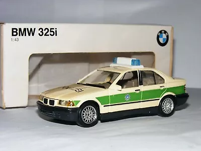 Solido 1992 BMW E36 325i 4-Door Polizei 1/43 • $6.21