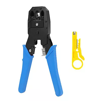 3-in-1 RJ11/RJ12/RJ45 4P4C Network Lan Cable Crimper Modular Crimping Plier Tool • $27.92