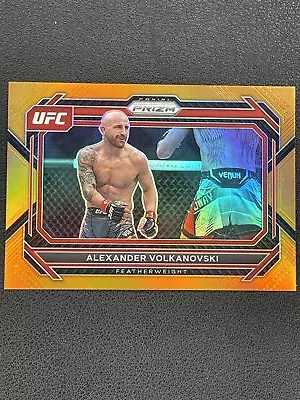 2023 Prizm UFC Alexander Volkanovski Orange /99 B1NG • $1