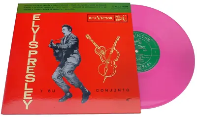 £14.50 • Buy Elvis - Y Su Connjunto (chile) Pink Vinyl 10  - Ltd Ed. Japanese Re-issue