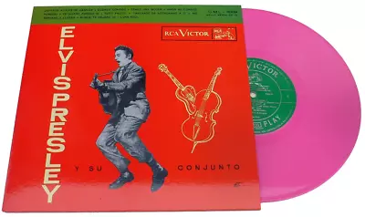 £14.50 • Buy Elvis - Y Su Connjunto (chile) Pink Vinyl 10  - Ltd Ed. Japanese Re-issue