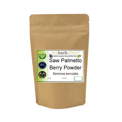 My Herb Clinic ® Saw Palmetto Powder Berry Naturopathically Prepared - Prostate • $22