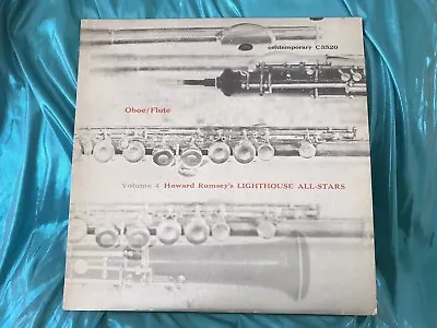 Howard Ramsey’s Lighthouse All Stars V 4 Oboe/Flute LP Max Roach Sonny Clark • $9.93