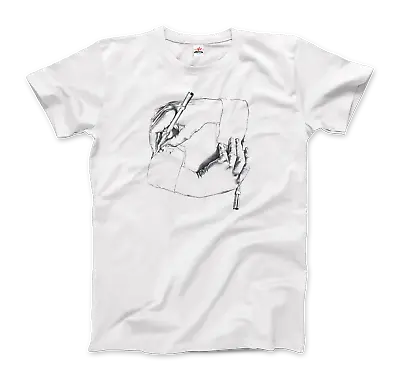 MC Escher Hand Drawing Hand Art T-Shirt • $22.95