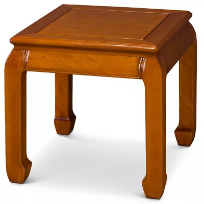 US SELLER - Natural Finish Rosewood Chinese Ming Side Table • $888