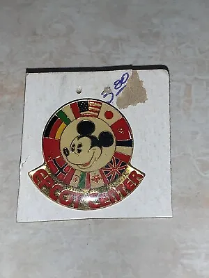 Disney Wdw Epcot Center Mickey Circle Of Country 11 Flags World Showcase Pin • $5