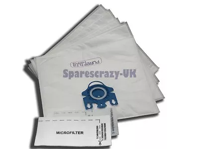 £14.48 • Buy To Fit MIELE Purefilta Hepa GN Type Hoover VACUUM DUST BAGS X 20 + 4 Filter Sets