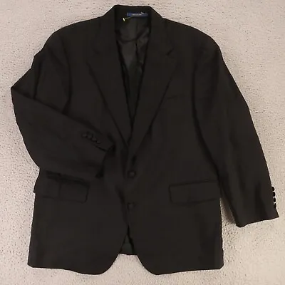 VINTAGE Chaps Ralph Lauren Tuxedo Jacket Black Wool Canada Lord & Taylor 46R* • $43.18