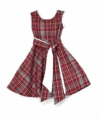 3Yds Most Versatile Fabric Jamaica Red Bandana Plaid Madras Costume Clothing • $50.97