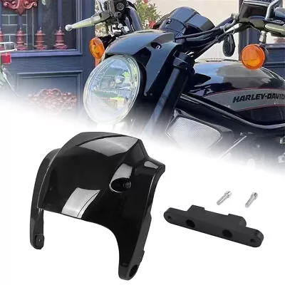 Black Motorcycle Front Headlight Fairing Cover For Harley V-Rod Night Rod 02-11 • $45.79