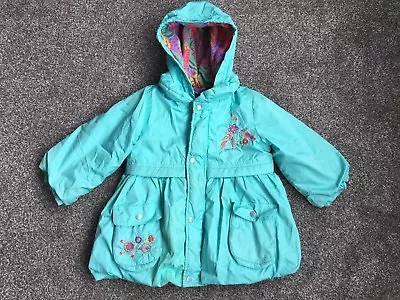 Beautiful Girls Designer Pampolina Coat Jacket Size 86 18-24 Months • £7.99