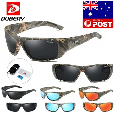 $23.40 • Buy DUBERY Men's Sunglasses Polarized Anti-UV Glasses Outdoor Fishing Riding Goggles