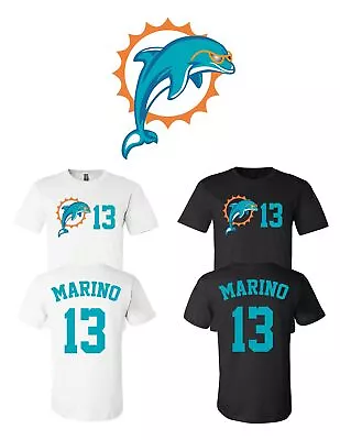 Dan Marino #13 Miami Dolphins Jersey Player Shirt • $15.99