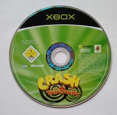 *DISK ONLY* Crash Twinsanity Crash Bandicoot Twin Sanity Microsoft Xbox • £14.95