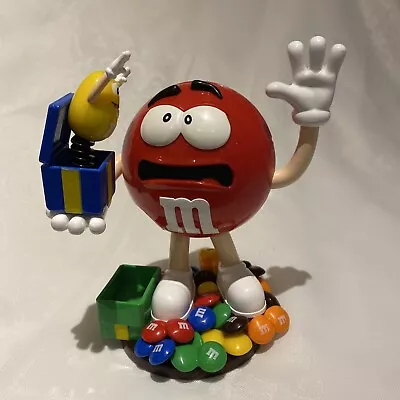 £4.99 • Buy M&M's Red Jack In A Box Sweet Dispenser