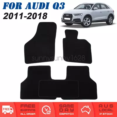 Custom Made For Audi Q3 2011 To 2018 Car Carpet Floor Mats Front+Rear Set • $56.99