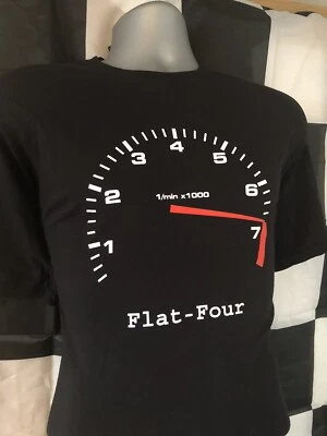 £10 • Buy T Shirt ALFA ROMEO LANCIA CITROEN FLAT FOUR Design Classic Car MEDIUM Size FOTL