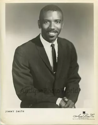 Jimmy Smith Jazz Organ Player Composer Vintage Music Photo • $24