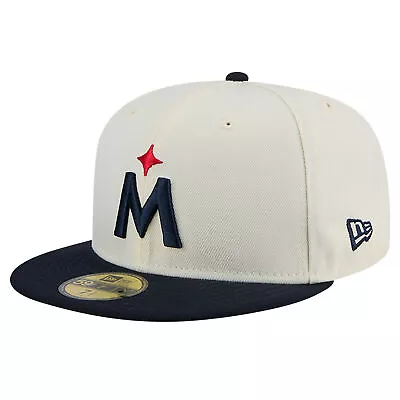 Men's New Era White Minnesota Twins Evergreen Chrome 59FIFTY Fitted Hat • $41.99