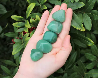 $6.95 • Buy 5 Green Aventurine Tumbled Stone: Crystal Healing Reiki Gemstone