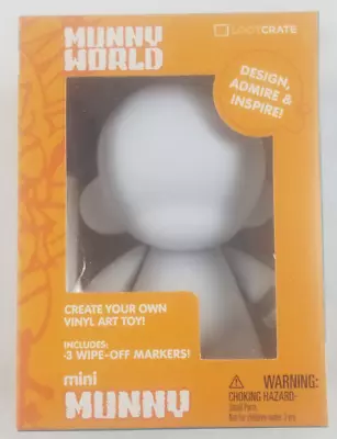 Munny World Customizable Create Your Own Vinyl Art Mini Toy Loot Crate Exclusive • $15