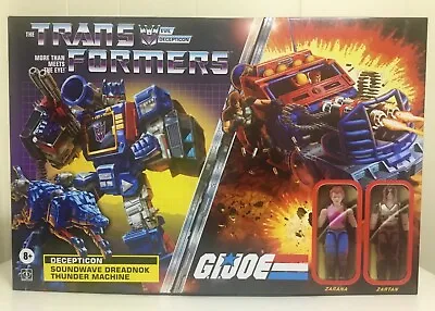 Transformers Collaborative G.I. Joe Soundwave Thunder Machine • $80