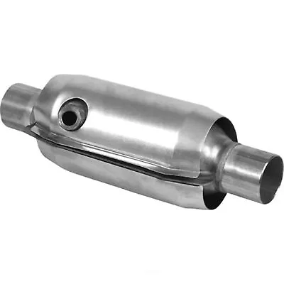 Universal 2  In/Out High Flow Performance Catalytic Converter Stainless Steel • $60.99