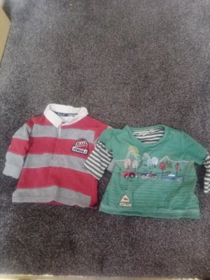£1.10 • Buy Monsoon And Junior J Baby Boy Tops Age 3-6 Months